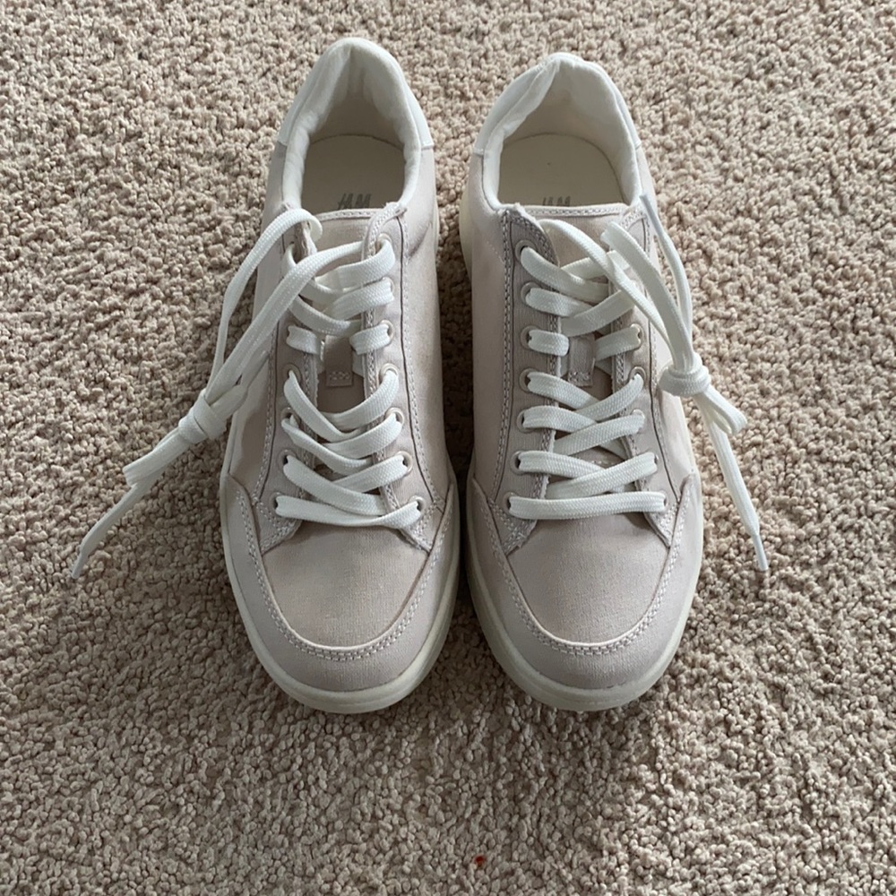 Cotton canvas sneakers